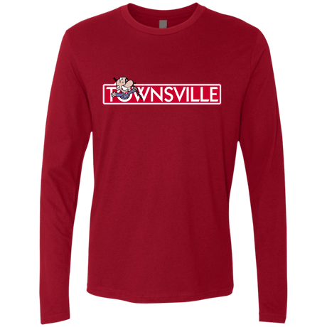 T-Shirts Cardinal / S Townsville Men's Premium Long Sleeve