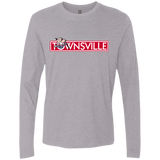 T-Shirts Heather Grey / S Townsville Men's Premium Long Sleeve