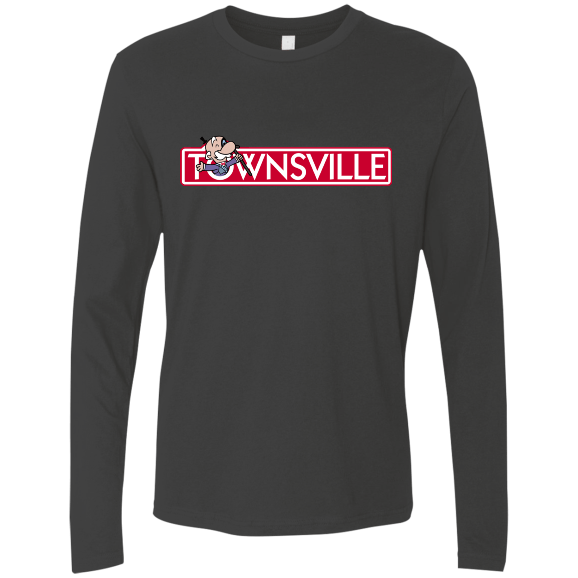 T-Shirts Heavy Metal / S Townsville Men's Premium Long Sleeve