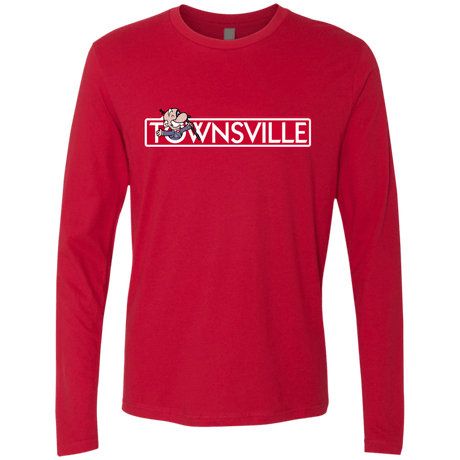T-Shirts Red / S Townsville Men's Premium Long Sleeve
