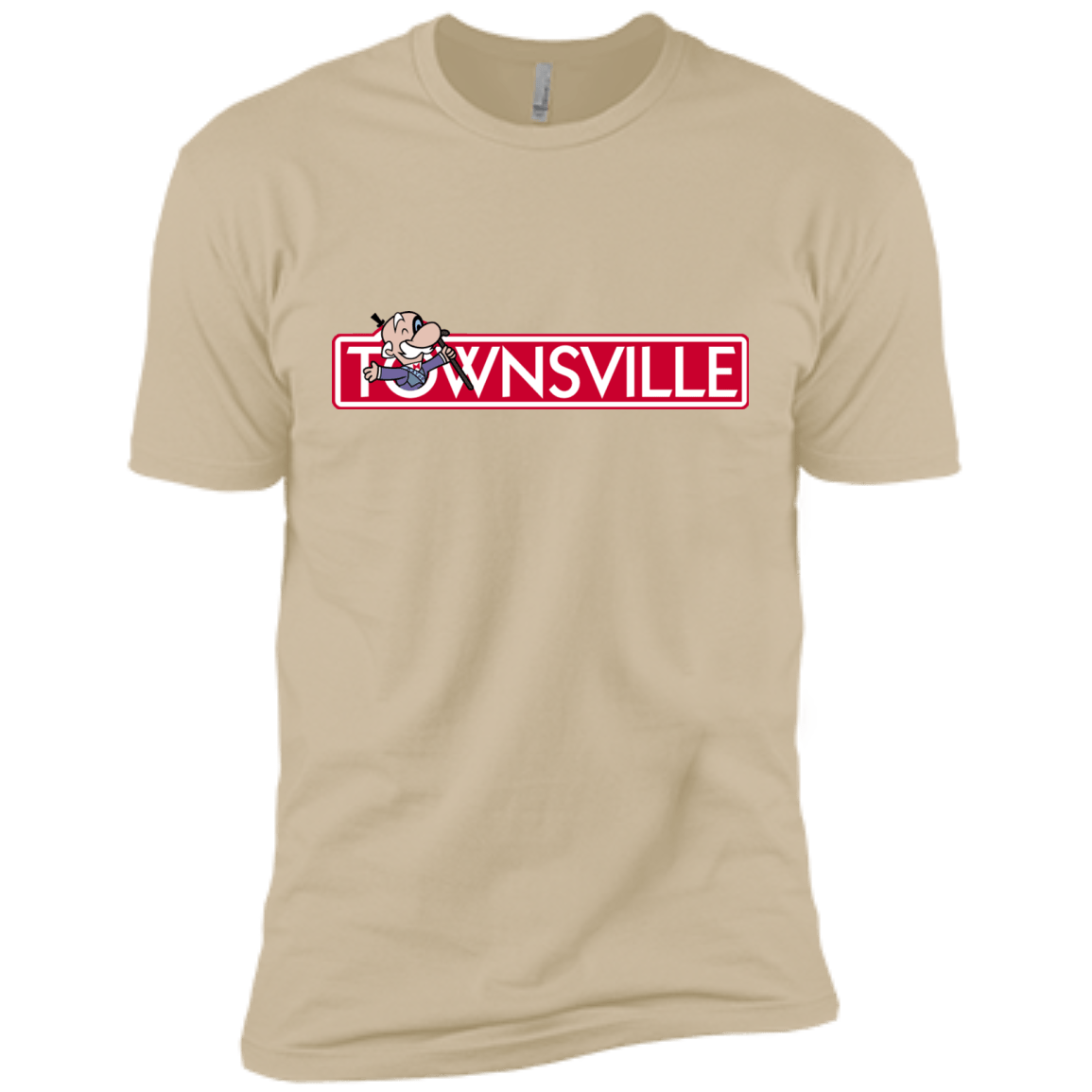 T-Shirts Sand / X-Small Townsville Men's Premium T-Shirt