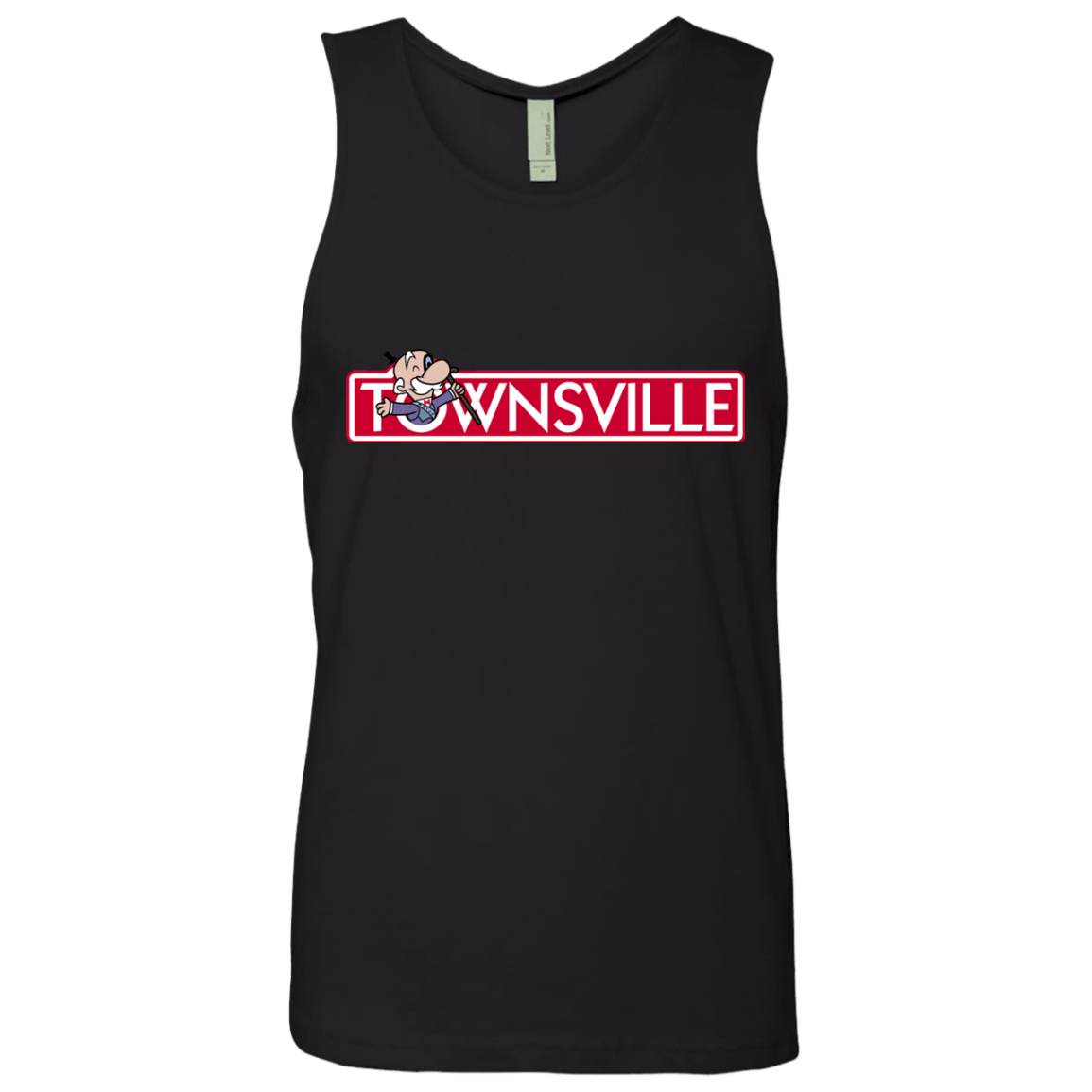 T-Shirts Black / S Townsville Men's Premium Tank Top