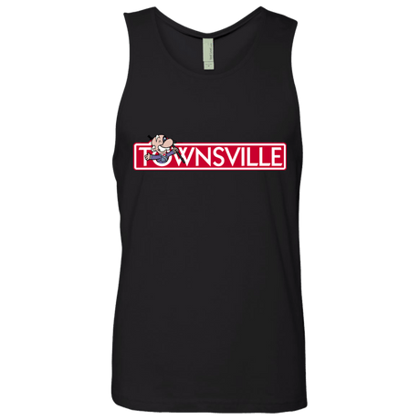 T-Shirts Black / S Townsville Men's Premium Tank Top