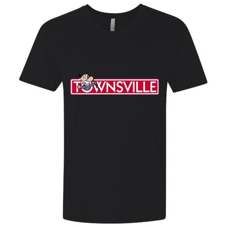 T-Shirts Black / X-Small Townsville Men's Premium V-Neck