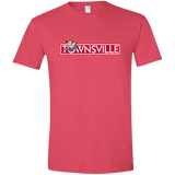 T-Shirts Heather Red / S Townsville Men's Semi-Fitted Softstyle