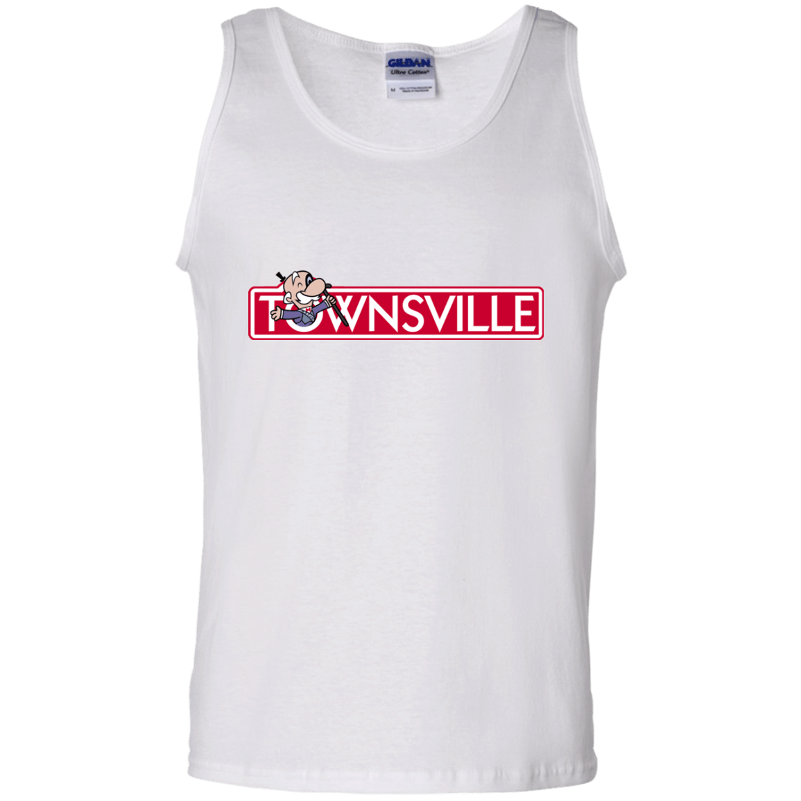 T-Shirts White / S Townsville Men's Tank Top