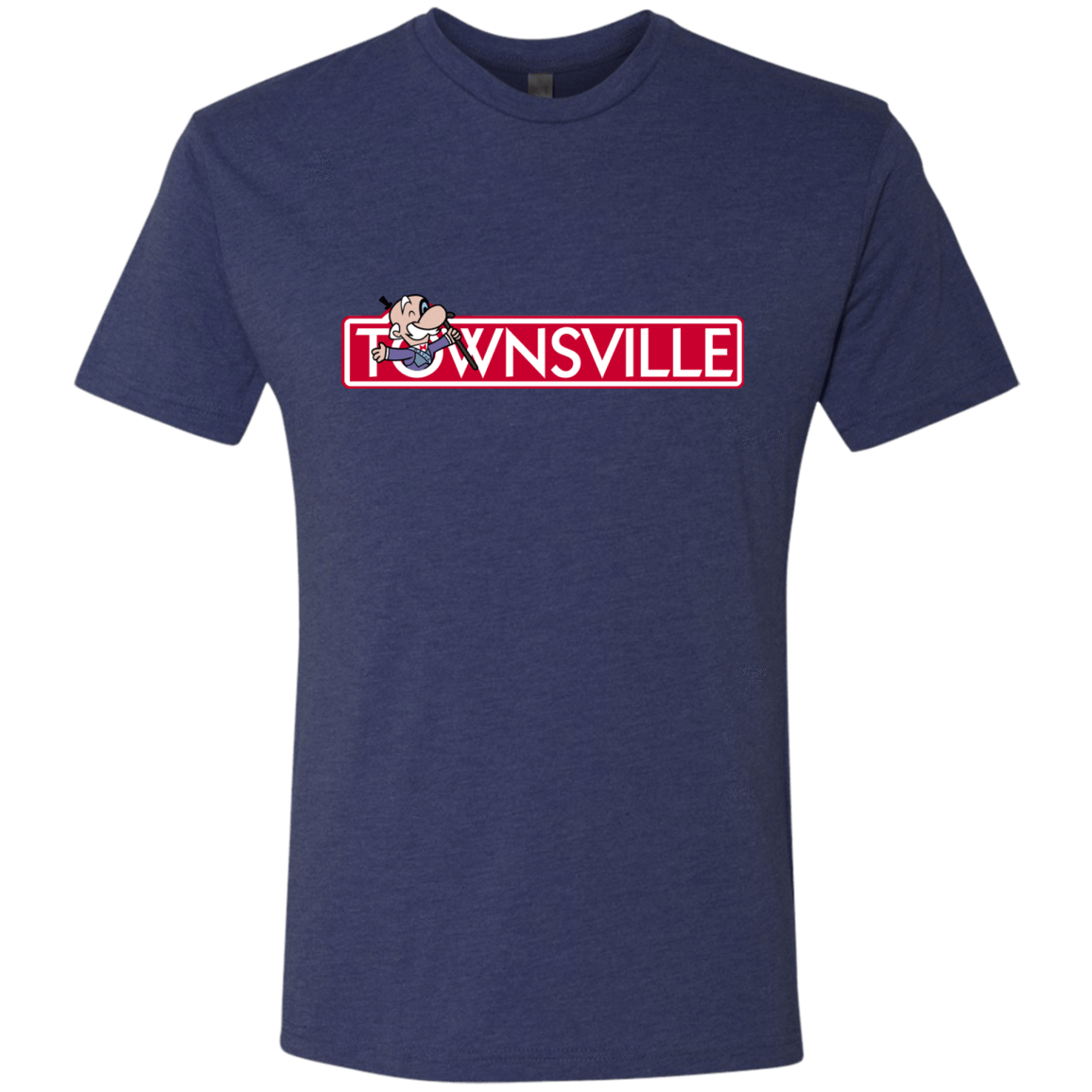 T-Shirts Vintage Navy / S Townsville Men's Triblend T-Shirt