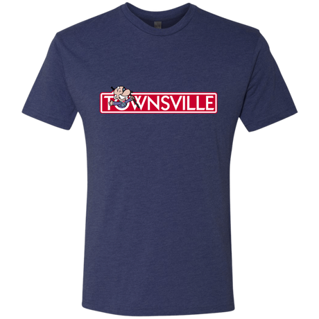 T-Shirts Vintage Navy / S Townsville Men's Triblend T-Shirt