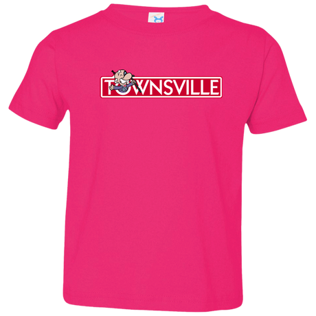 T-Shirts Hot Pink / 2T Townsville Toddler Premium T-Shirt