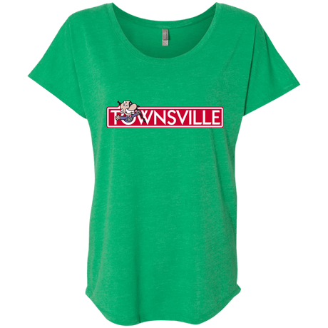 T-Shirts Envy / X-Small Townsville Triblend Dolman Sleeve