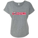 T-Shirts Premium Heather / X-Small Townsville Triblend Dolman Sleeve