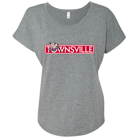 T-Shirts Premium Heather / X-Small Townsville Triblend Dolman Sleeve