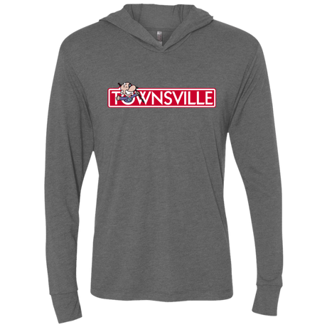 T-Shirts Premium Heather / X-Small Townsville Triblend Long Sleeve Hoodie Tee