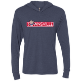 T-Shirts Vintage Navy / X-Small Townsville Triblend Long Sleeve Hoodie Tee