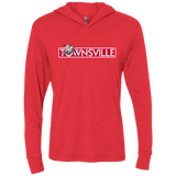 T-Shirts Vintage Red / X-Small Townsville Triblend Long Sleeve Hoodie Tee