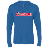 T-Shirts Vintage Royal / X-Small Townsville Triblend Long Sleeve Hoodie Tee