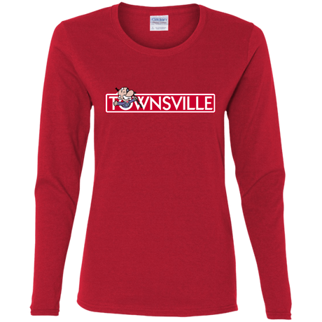 T-Shirts Red / S Townsville Women's Long Sleeve T-Shirt