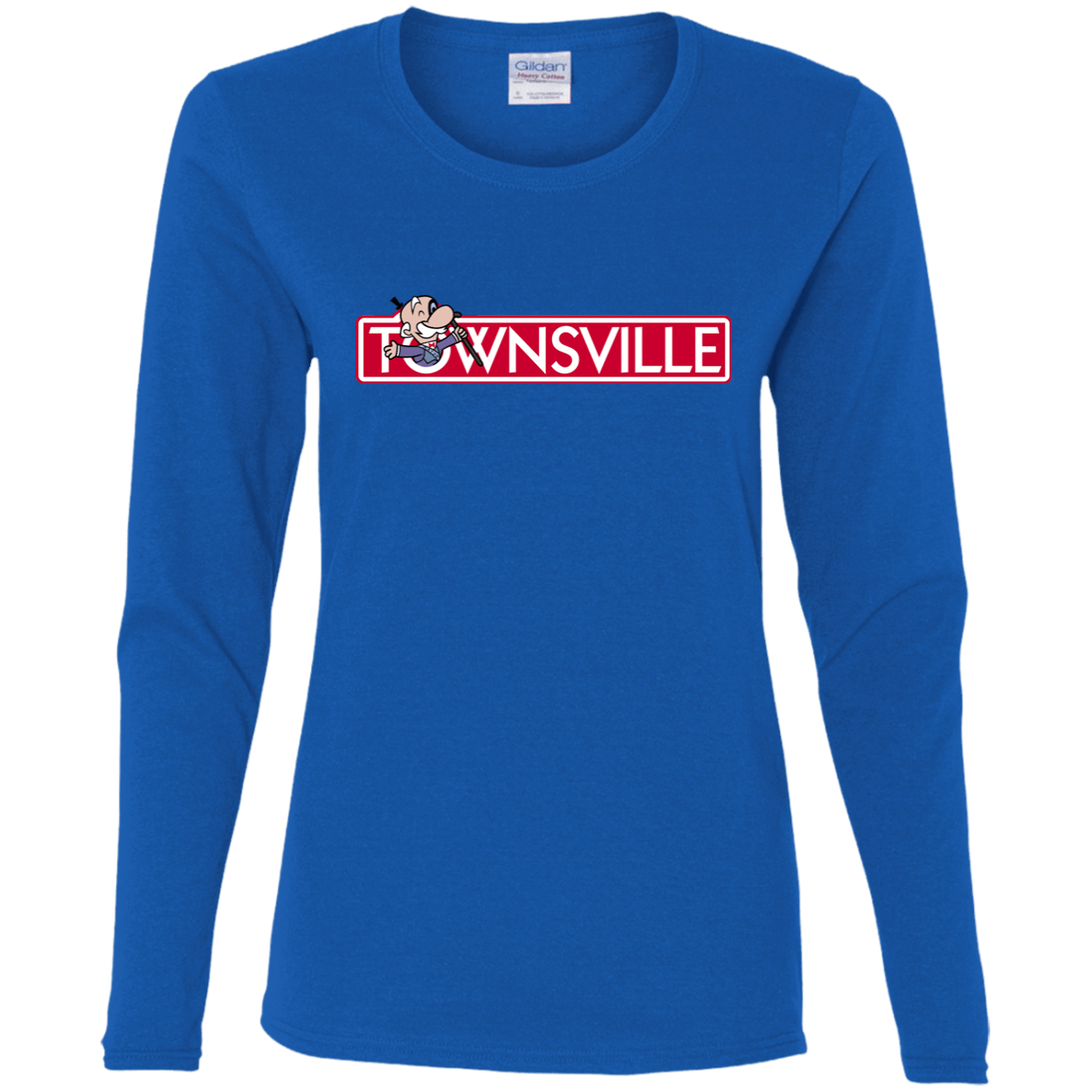 T-Shirts Royal / S Townsville Women's Long Sleeve T-Shirt