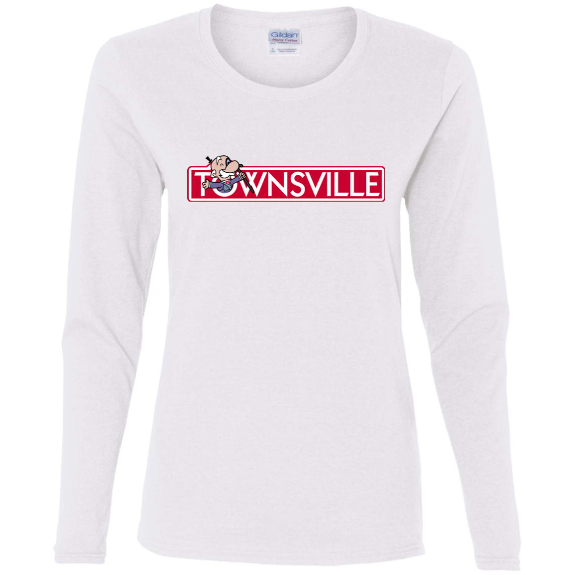 T-Shirts White / S Townsville Women's Long Sleeve T-Shirt