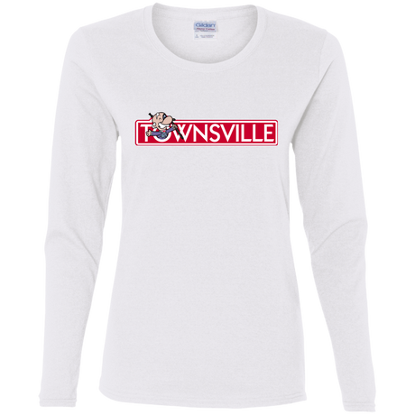 T-Shirts White / S Townsville Women's Long Sleeve T-Shirt