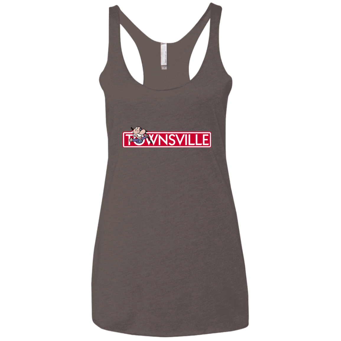 T-Shirts Macchiato / X-Small Townsville Women's Triblend Racerback Tank