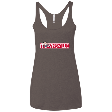 T-Shirts Macchiato / X-Small Townsville Women's Triblend Racerback Tank
