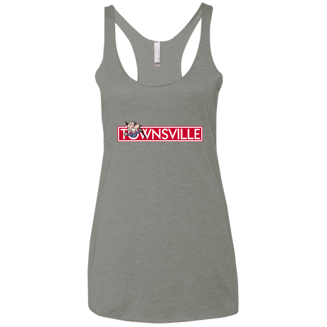 T-Shirts Venetian Grey / X-Small Townsville Women's Triblend Racerback Tank