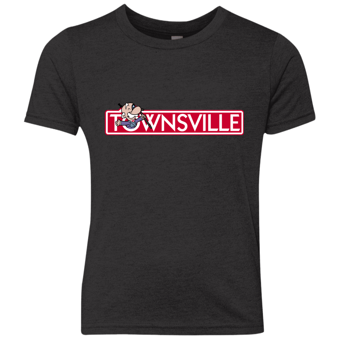 T-Shirts Vintage Black / YXS Townsville Youth Triblend T-Shirt