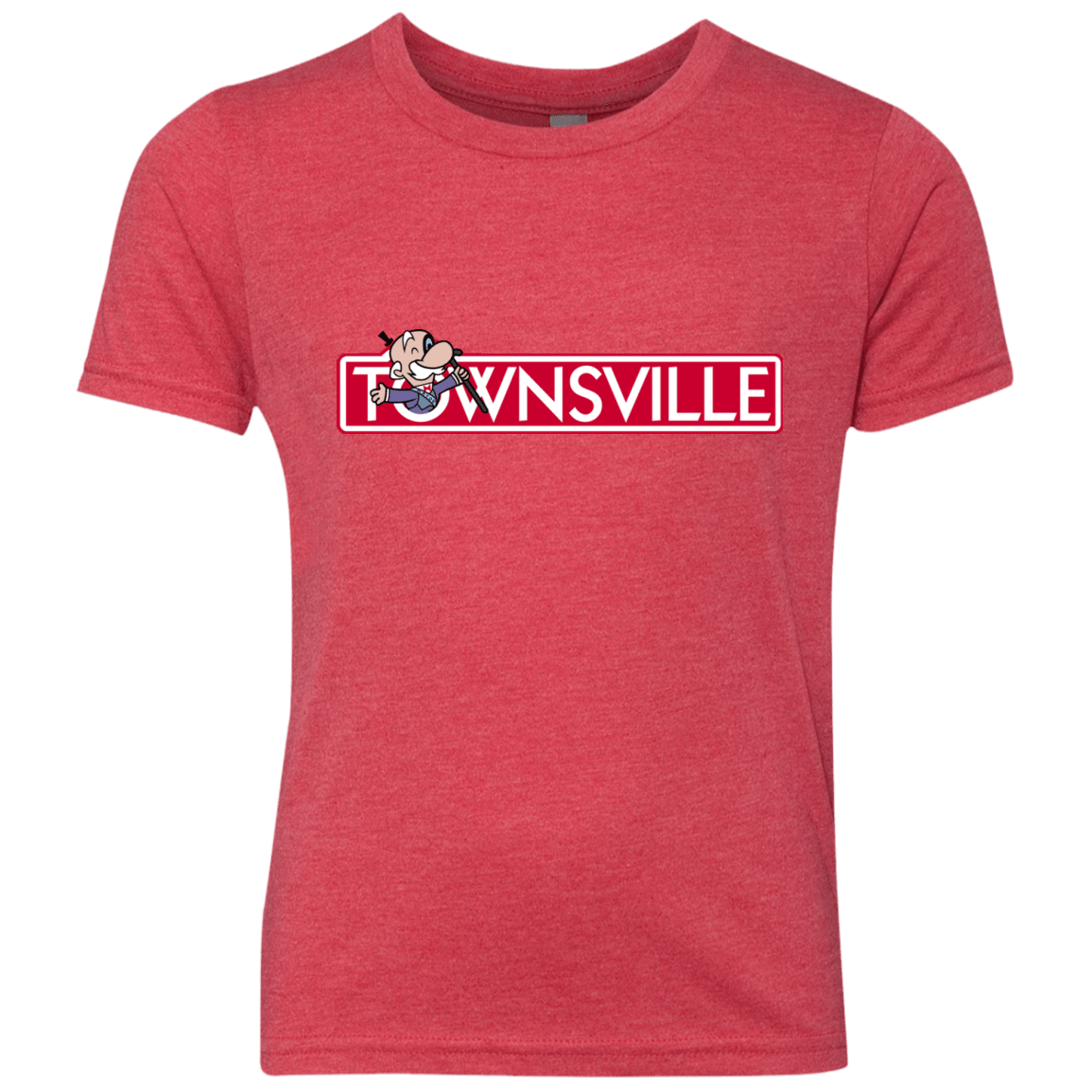 T-Shirts Vintage Red / YXS Townsville Youth Triblend T-Shirt