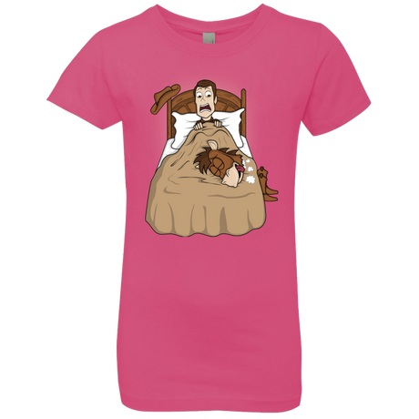 T-Shirts Hot Pink / YXS TOY PADRINO Girls Premium T-Shirt