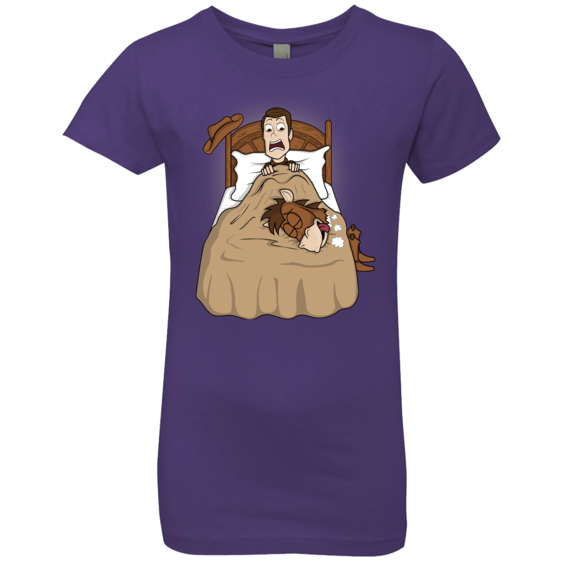 T-Shirts Purple Rush / YXS TOY PADRINO Girls Premium T-Shirt