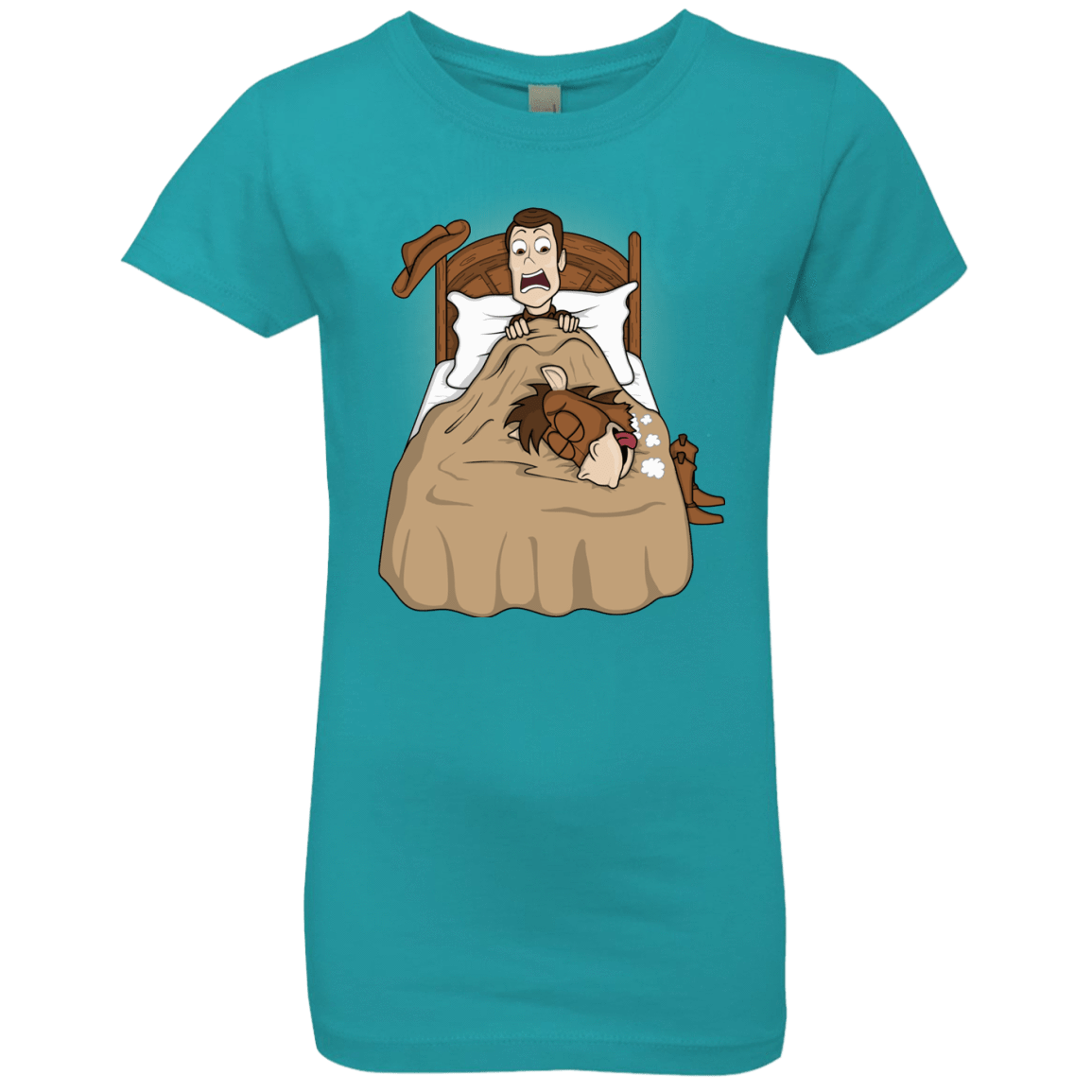 T-Shirts Tahiti Blue / YXS TOY PADRINO Girls Premium T-Shirt