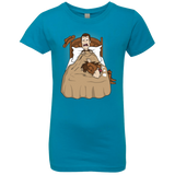 T-Shirts Turquoise / YXS TOY PADRINO Girls Premium T-Shirt