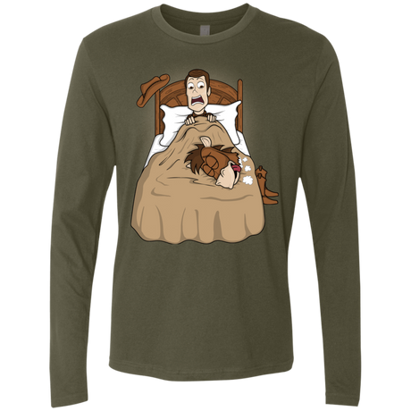 T-Shirts Military Green / S TOY PADRINO Men's Premium Long Sleeve