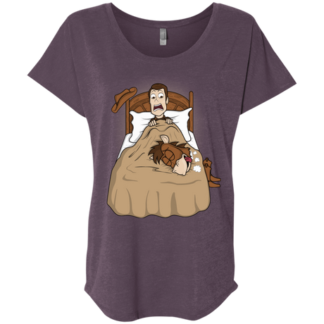 T-Shirts Vintage Purple / X-Small TOY PADRINO Triblend Dolman Sleeve