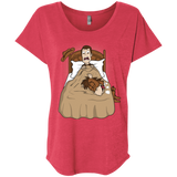 T-Shirts Vintage Red / X-Small TOY PADRINO Triblend Dolman Sleeve