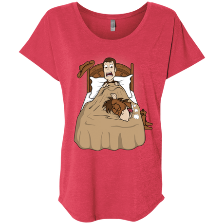 T-Shirts Vintage Red / X-Small TOY PADRINO Triblend Dolman Sleeve