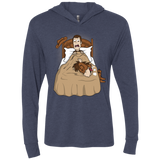 T-Shirts Vintage Navy / X-Small TOY PADRINO Triblend Long Sleeve Hoodie Tee