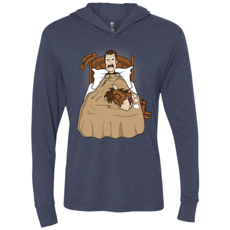 T-Shirts Vintage Navy / X-Small TOY PADRINO Triblend Long Sleeve Hoodie Tee