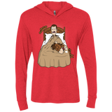 T-Shirts Vintage Red / X-Small TOY PADRINO Triblend Long Sleeve Hoodie Tee