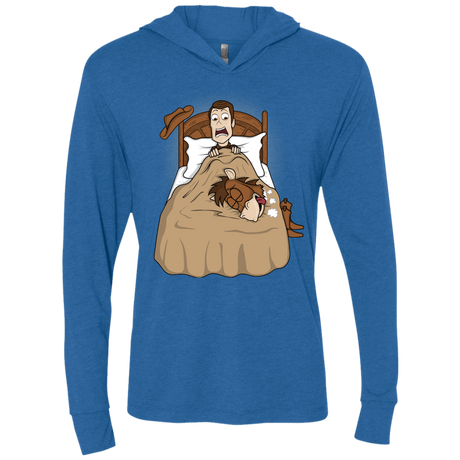 T-Shirts Vintage Royal / X-Small TOY PADRINO Triblend Long Sleeve Hoodie Tee