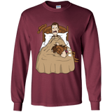 T-Shirts Maroon / YS TOY PADRINO Youth Long Sleeve T-Shirt