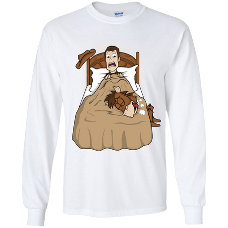 T-Shirts White / YS TOY PADRINO Youth Long Sleeve T-Shirt