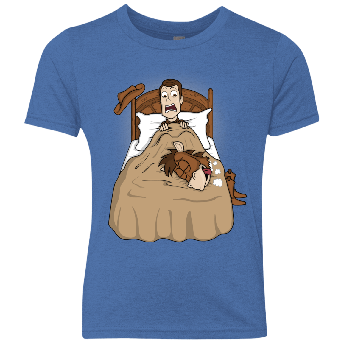 T-Shirts Vintage Royal / YXS TOY PADRINO Youth Triblend T-Shirt