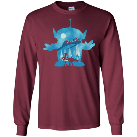 T-Shirts Maroon / S Toy Portrait Men's Long Sleeve T-Shirt