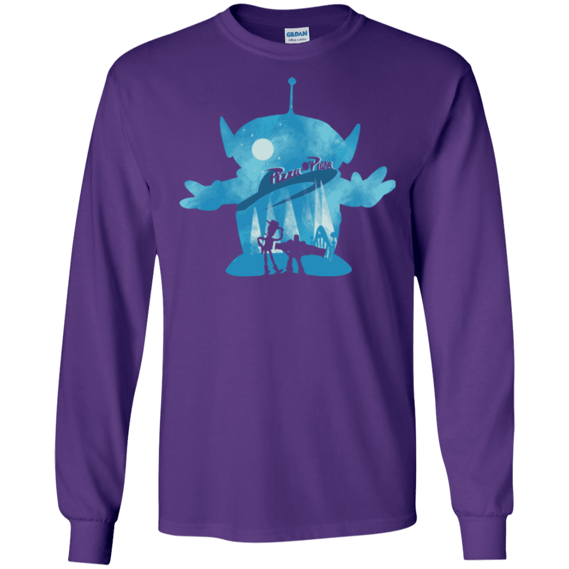 T-Shirts Purple / S Toy Portrait Men's Long Sleeve T-Shirt