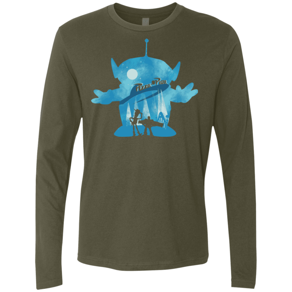 T-Shirts Military Green / S Toy Portrait Men's Premium Long Sleeve