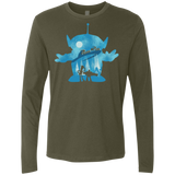 T-Shirts Military Green / S Toy Portrait Men's Premium Long Sleeve
