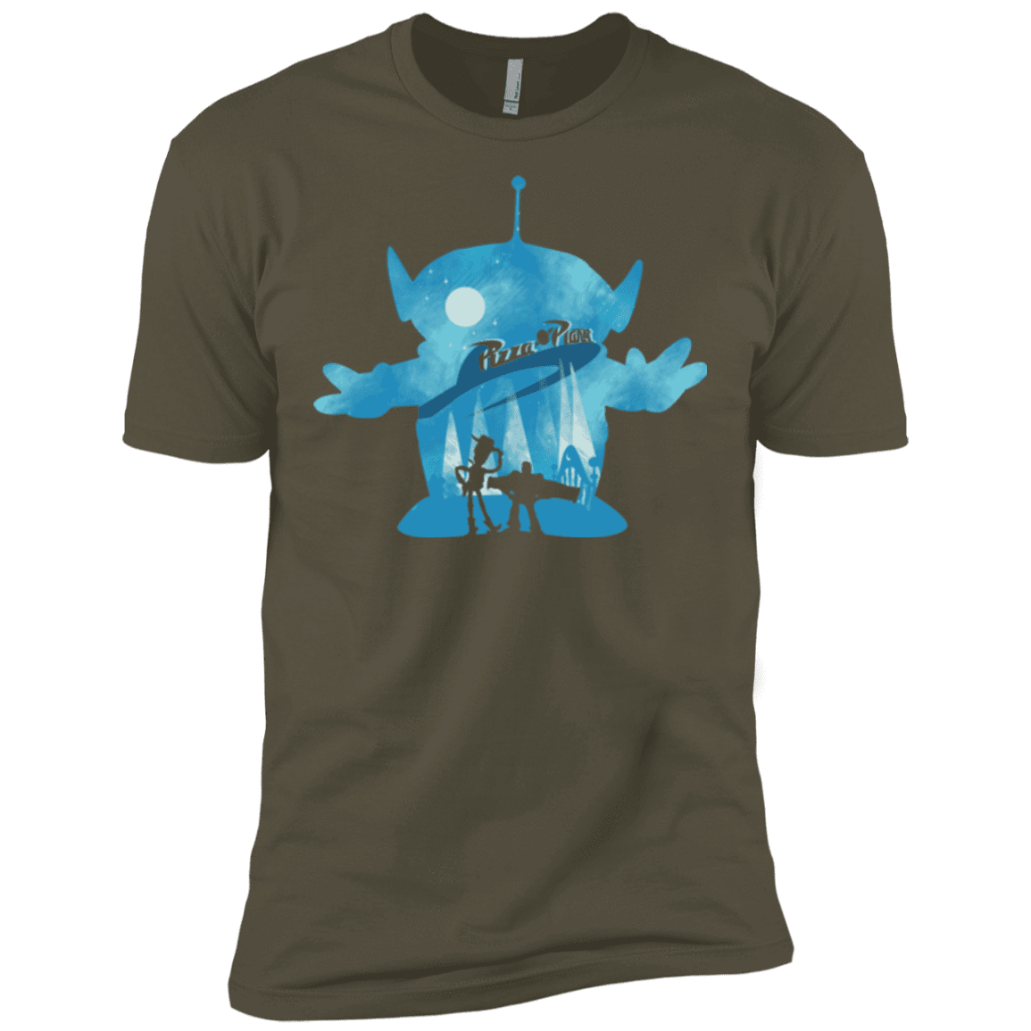 T-Shirts Military Green / X-Small Toy Portrait Men's Premium T-Shirt