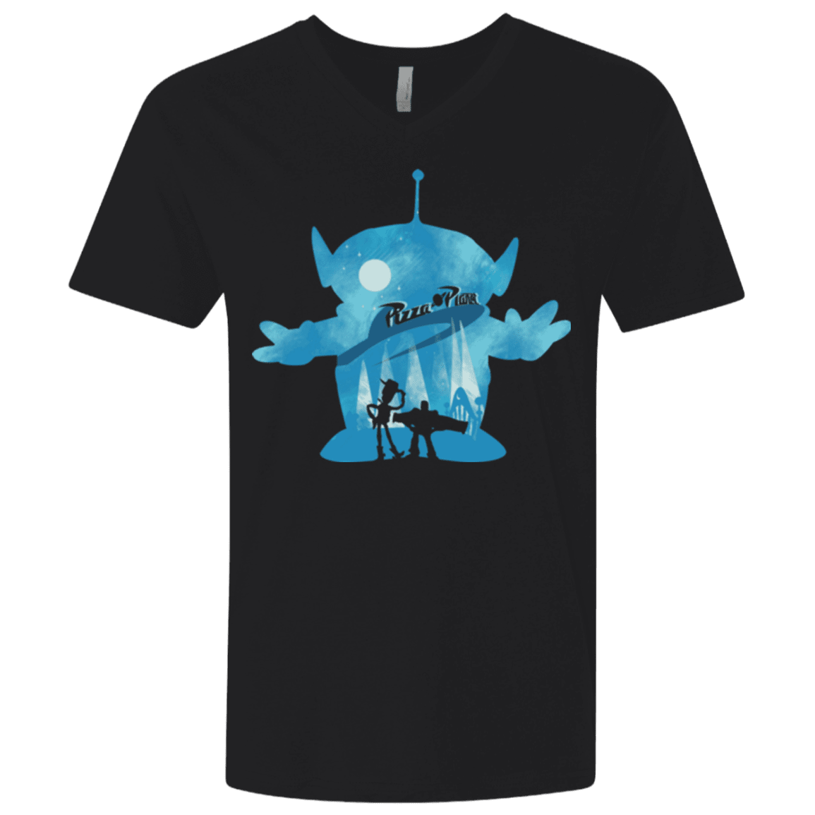 T-Shirts Black / X-Small Toy Portrait Men's Premium V-Neck